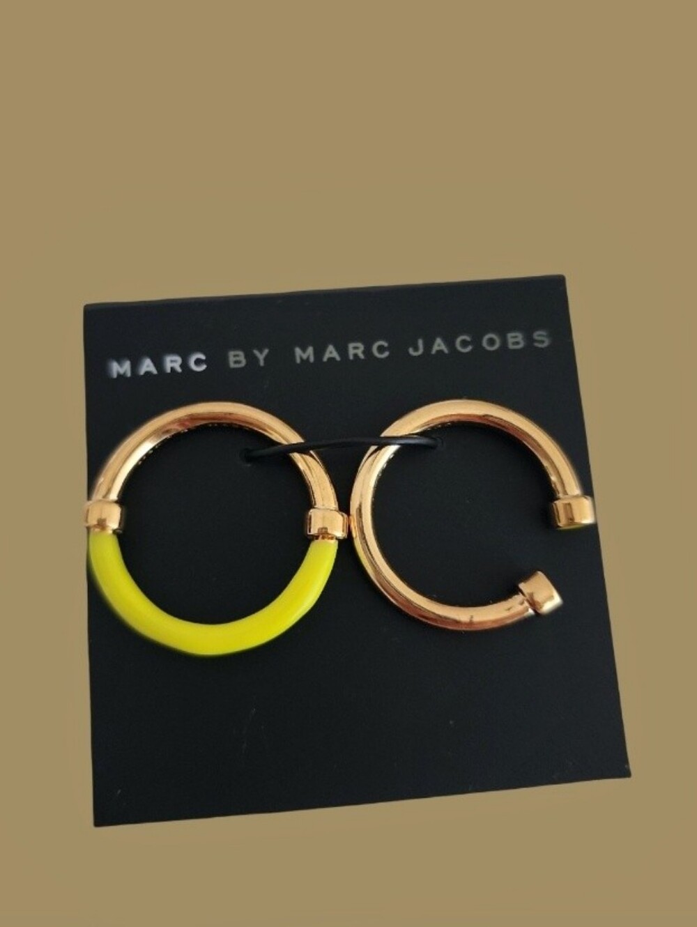 Marc by Marc Jacobs Hula Hoop Two-Tone Stacked Ring Set